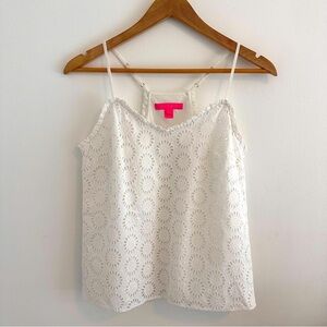 Lily Pulitzer Eyelet Tank Top